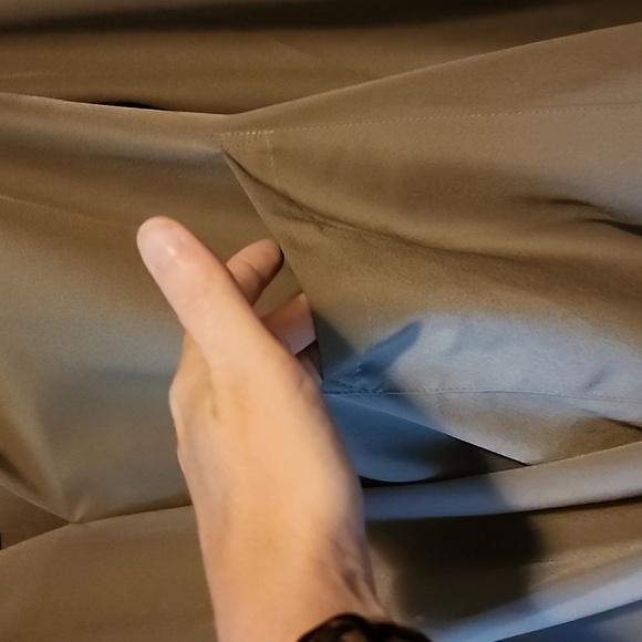 VENUS olive blouse SURPLICE top SIZE small - Picture 4 of 15